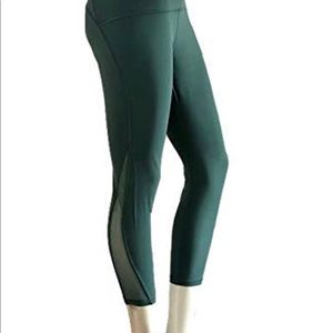 Lululemon train times 7/8 smoke green leggings sz4
